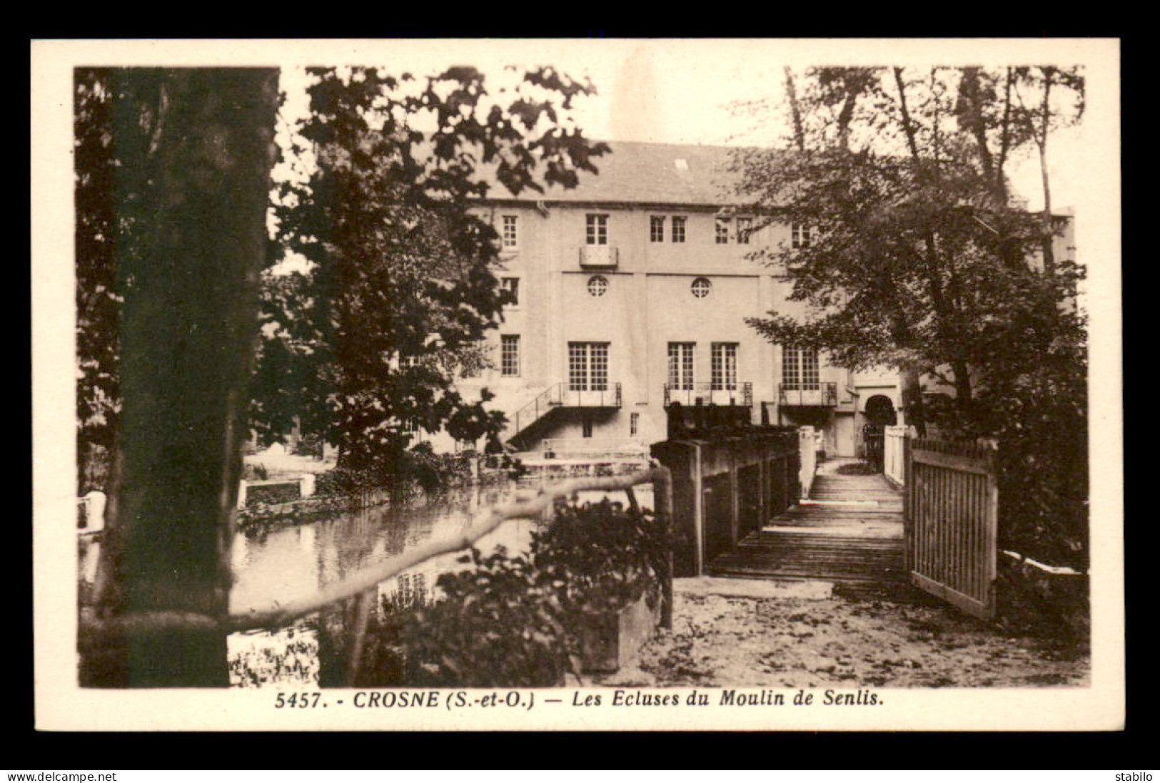 91 - CROSNE - LES ECLUSES DU MOULIN A EAU DE SENLIS - Crosnes (Crosne)