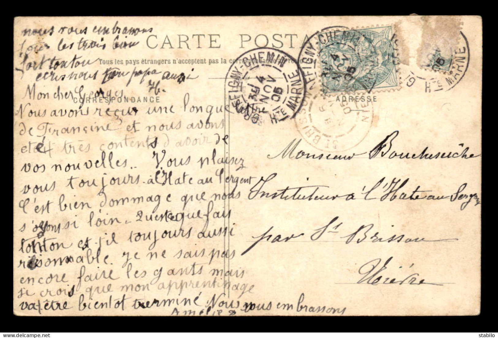 52 - BOURMONT - LETTRES MULTIVUES - Bourmont