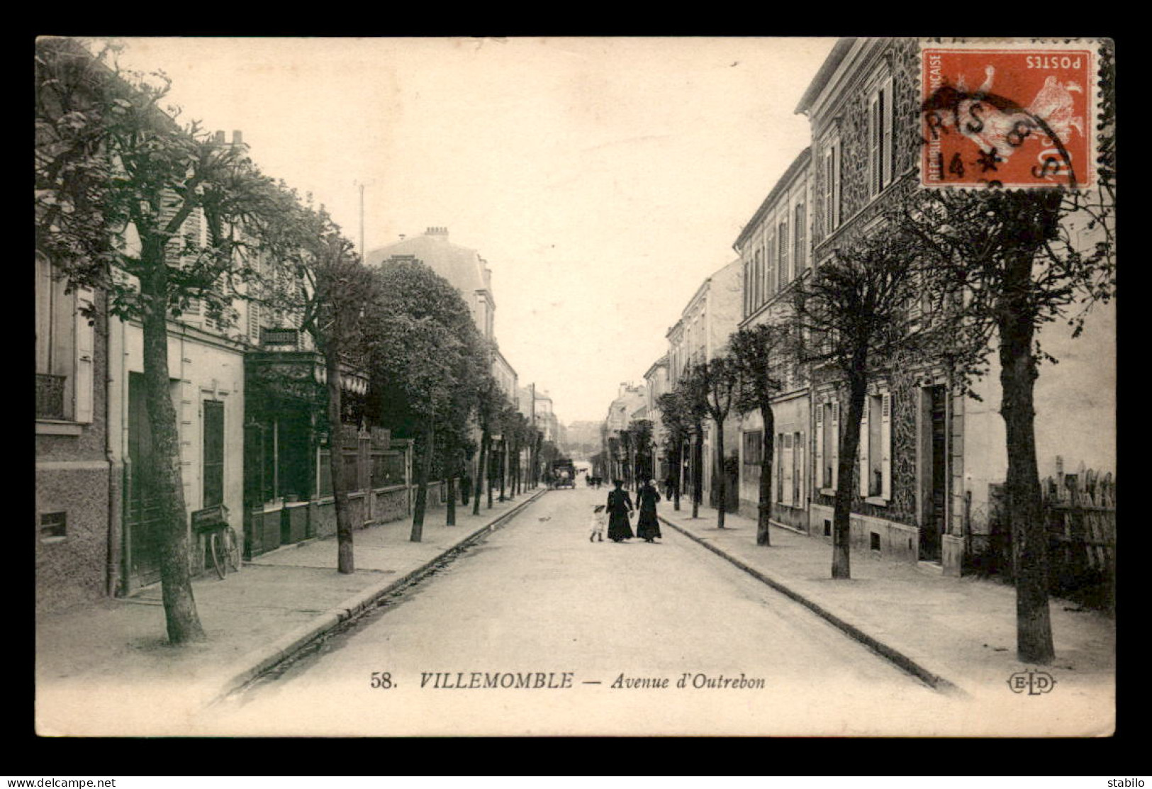 93 - VILLEMOMBLE - AVENUE D'OUTREBON - Villemomble