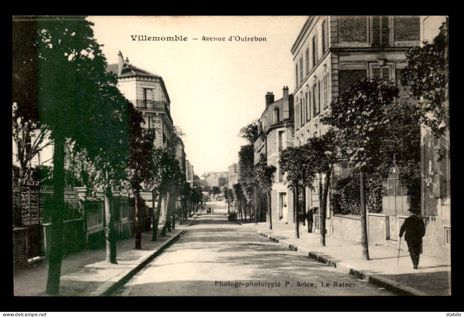 93 - VILLEMOMBLE - AVENUE D'OUTREBON - Villemomble