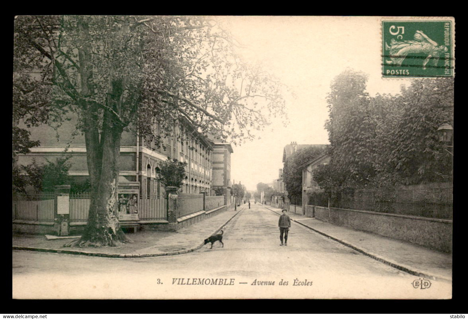 93 - VILLEMOMBLE - AVENUE DES ECOLES - Villemomble