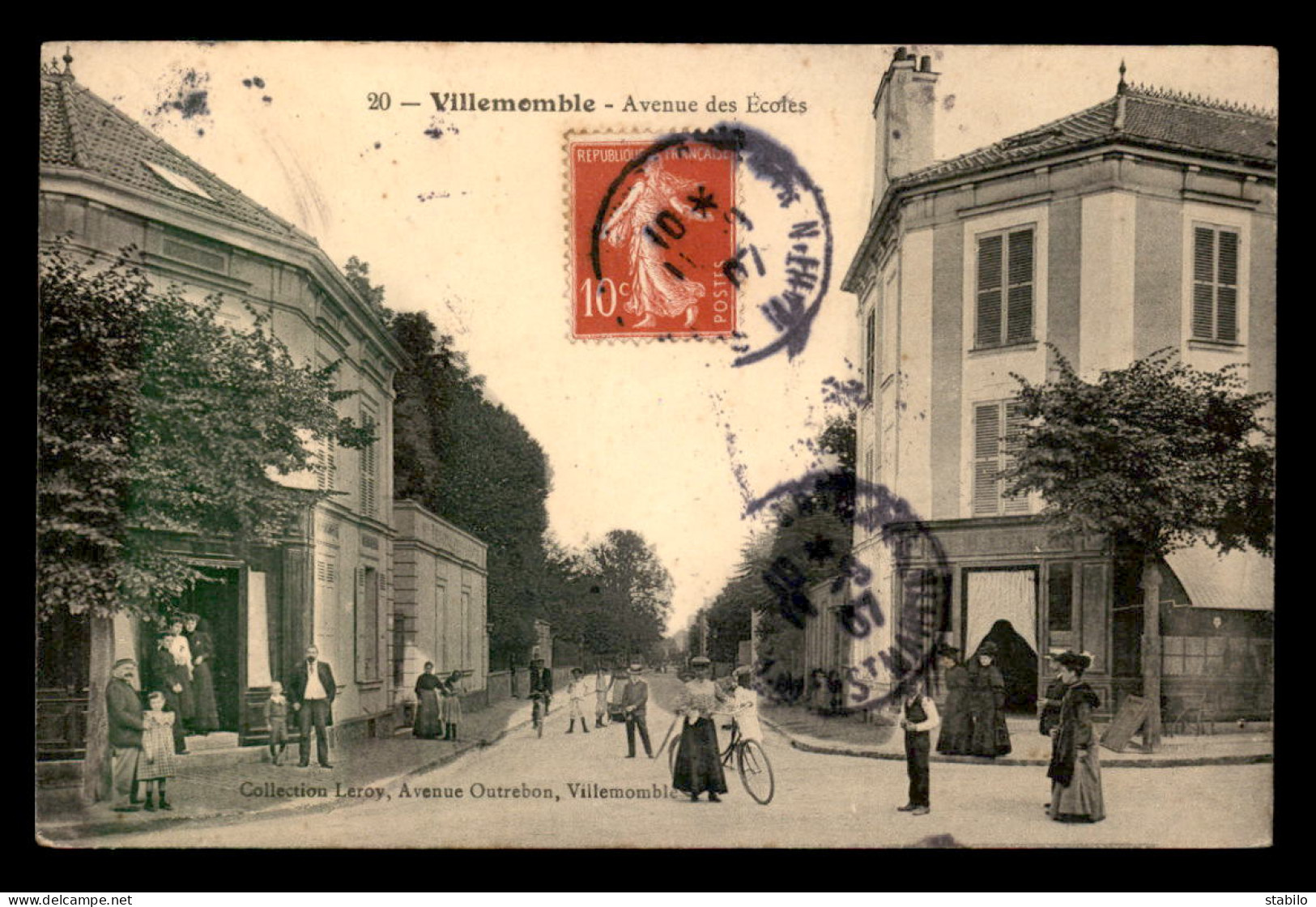 93 - VILLEMOMBLE - AVENUE DES ECOLES - Villemomble