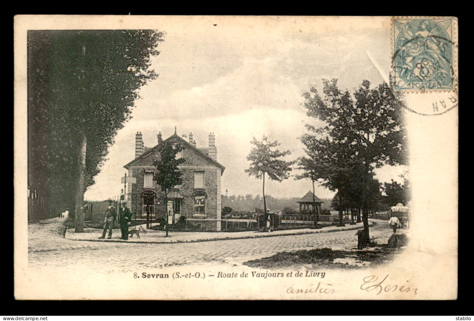 93 - SEVRAN - ROUTE DE VAUJOURS ET DE LIVRY - Sevran