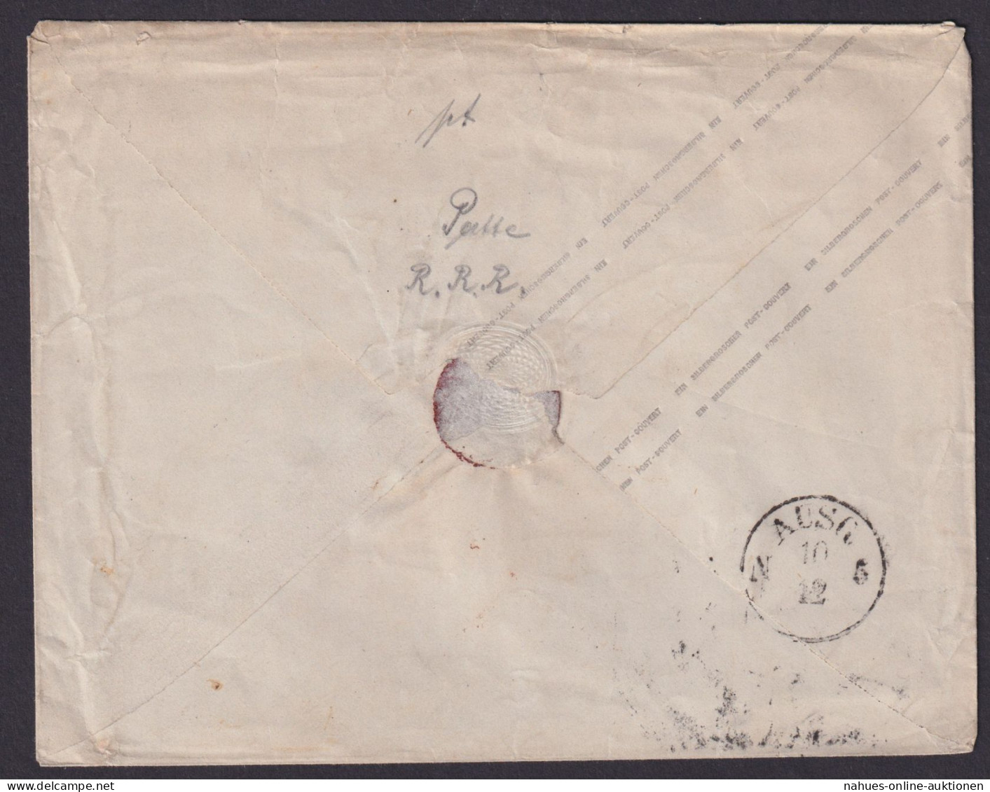 Altdeutschland Preussen Brief Ganzsache 1 Sgr. R" EXIN Posen Nach Bromberg - Interi Postali