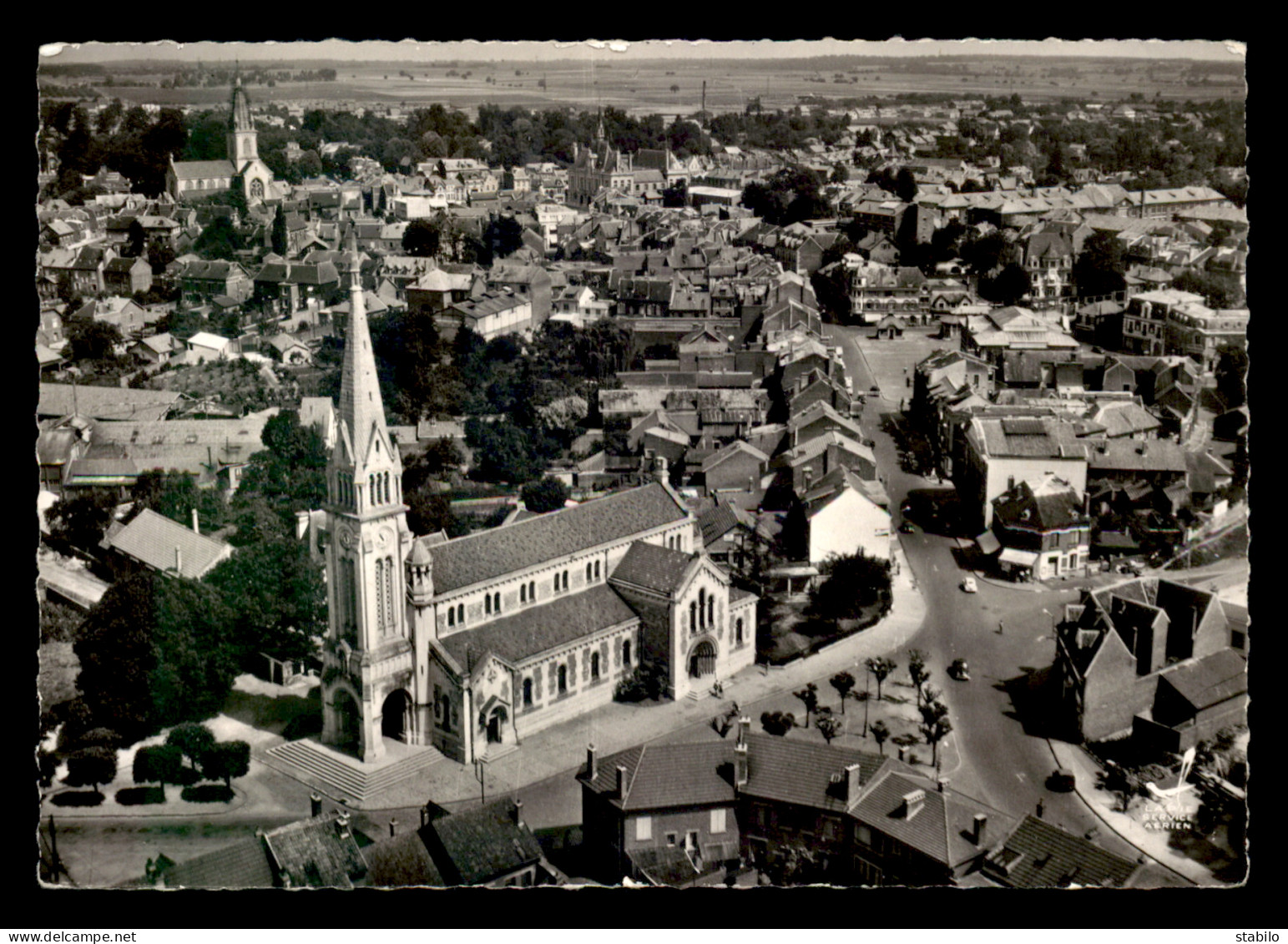 02 - CHAUNY - VUE AERIENNE - Chauny