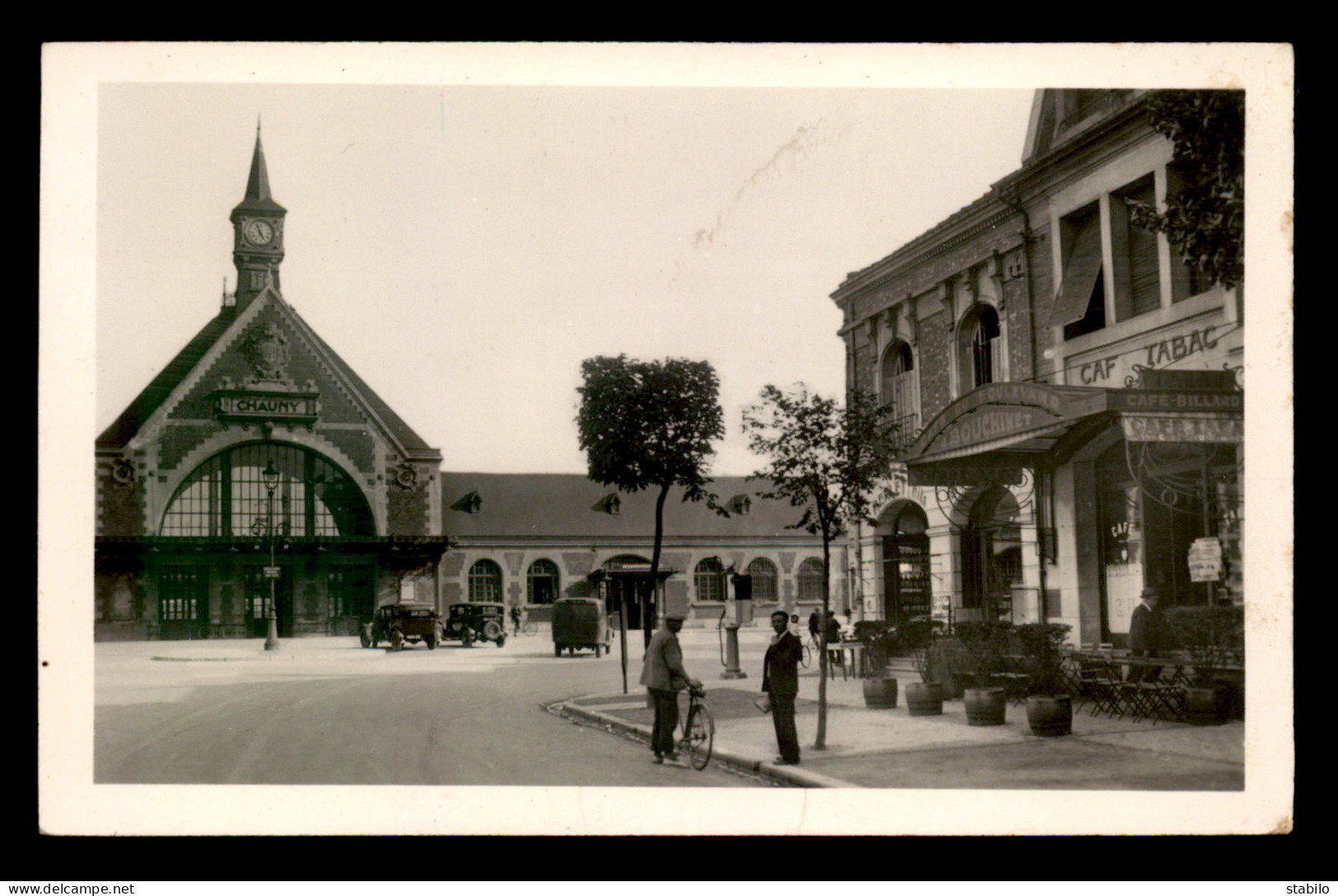 02 - CHAUNY - CAFE-TABAC DU BOULEVARD J. BOUCHINET - Chauny