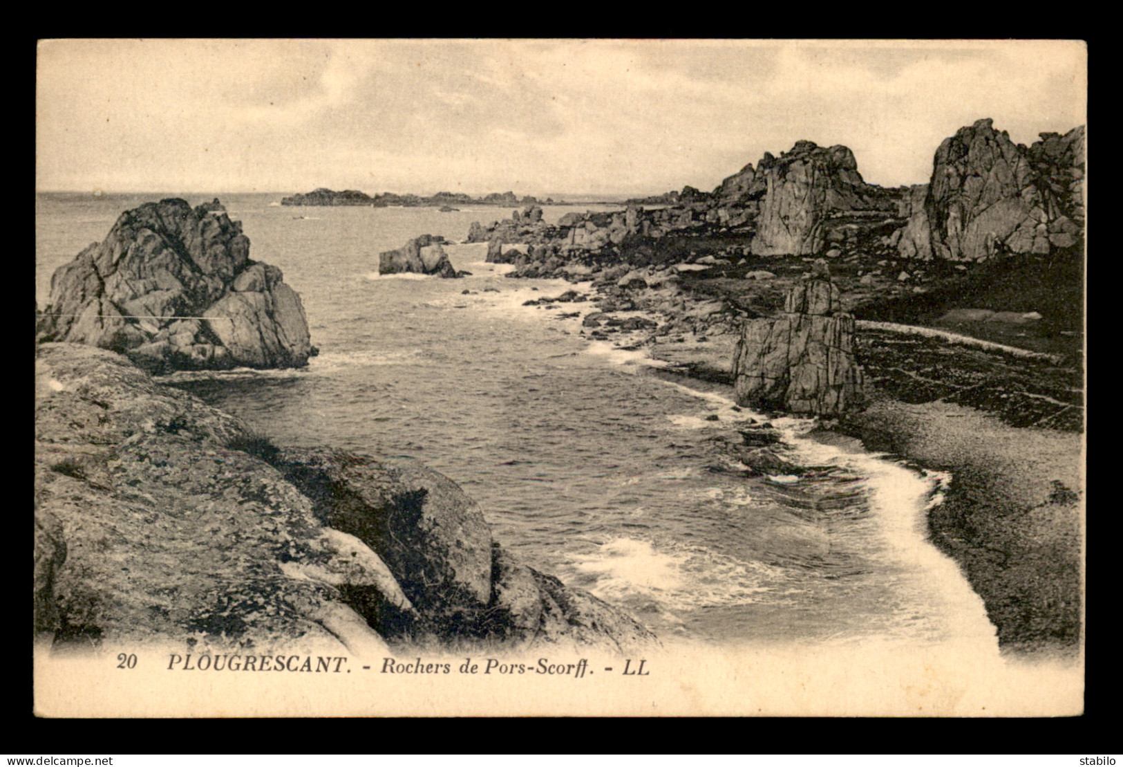 22 - PLOUGRESCANT - ROCHERS DE PORS-SCORFF - Plougrescant