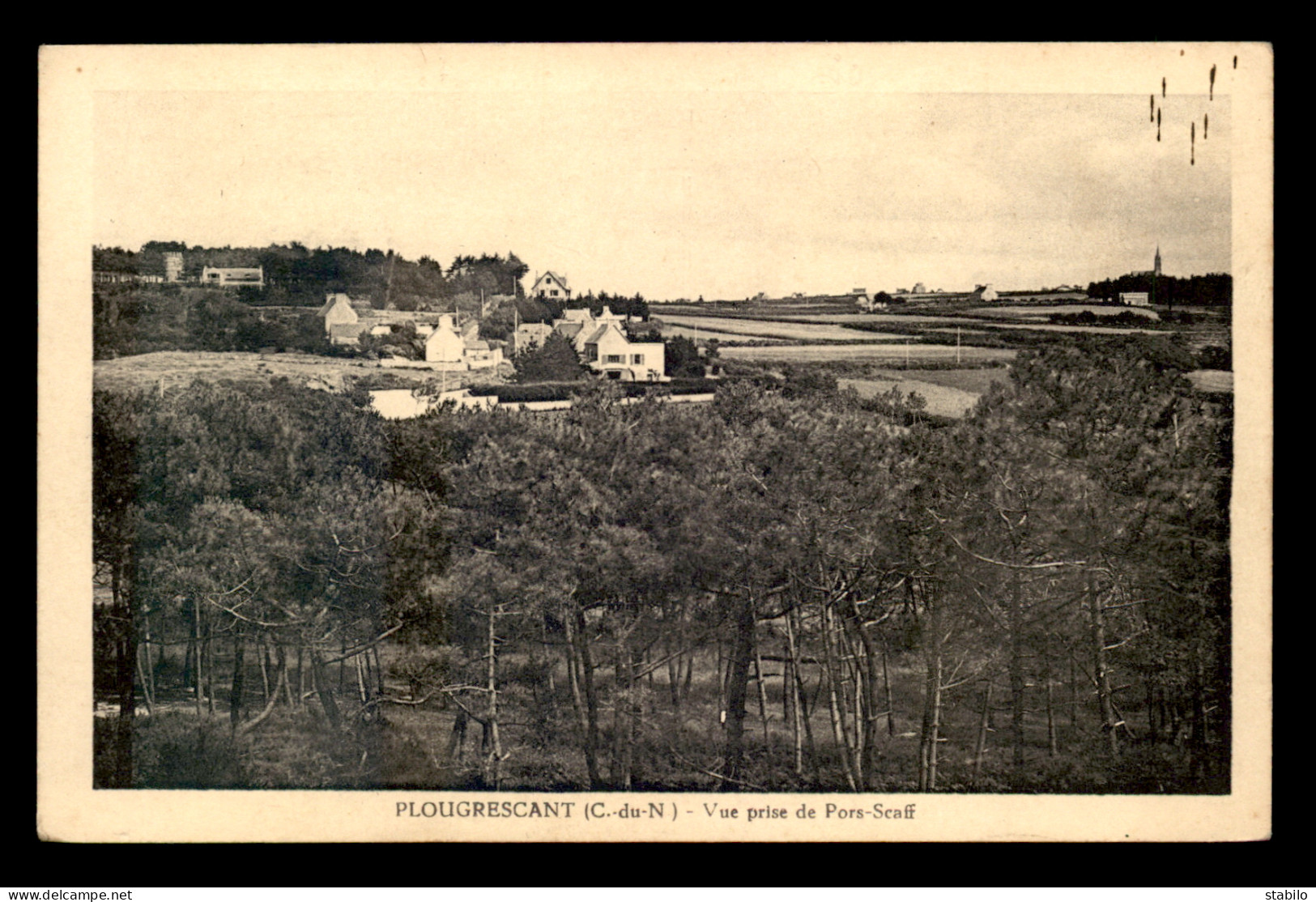 22 - PLOUGRESCANT - VUE PRISE DE PORS-SCAFF - Plougrescant