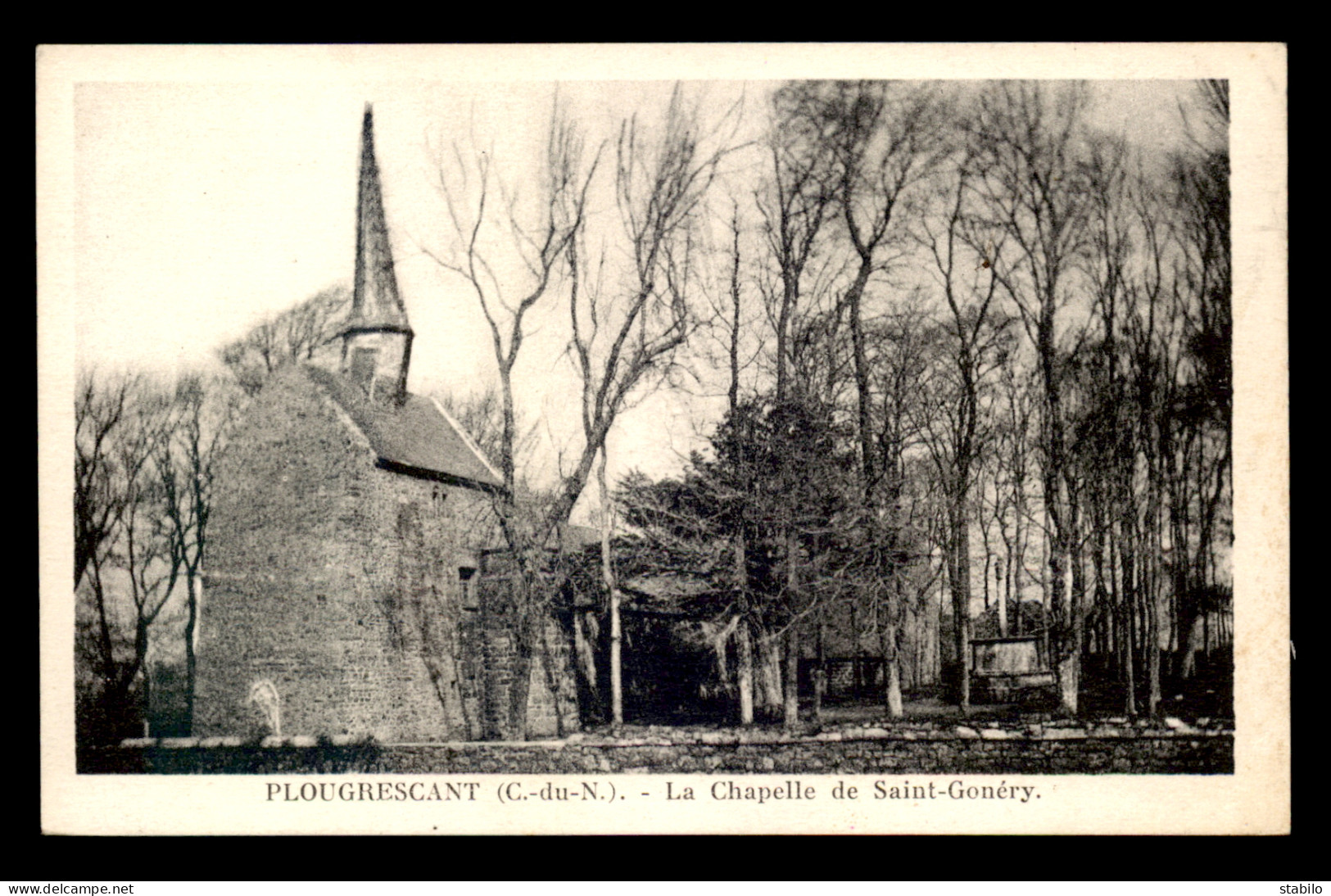 22 - PLOUGRESCANT - LA CHAPELLE DE ST-GONERY - Plougrescant