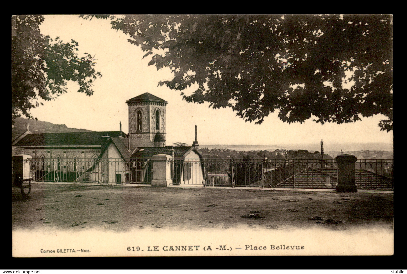 06 - LE CANNET - PLACE BELLEVUE - Le Cannet