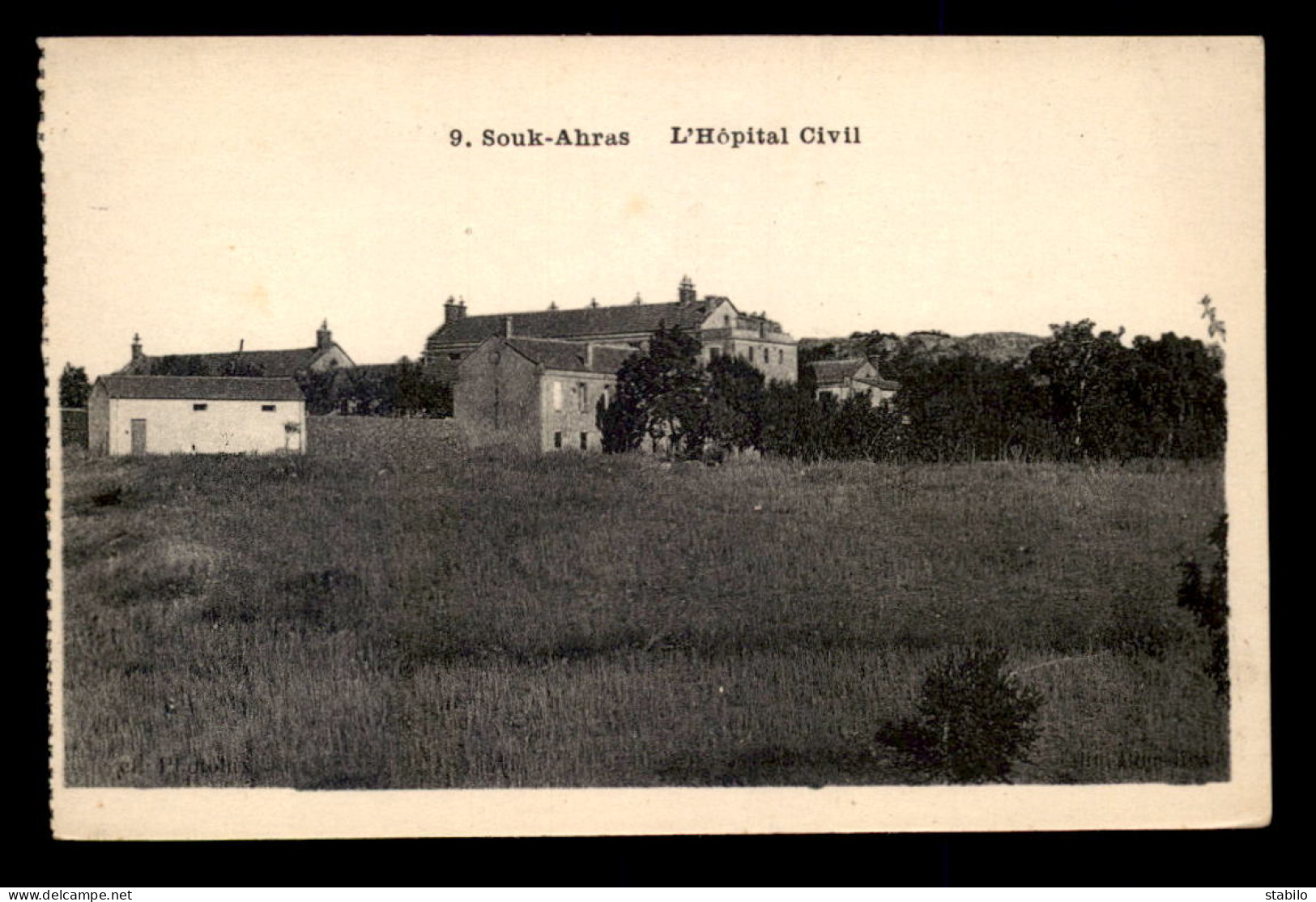 ALGERIE - SOUK-AHRAS - L'HOPITAL CIVIL - Souk Ahras