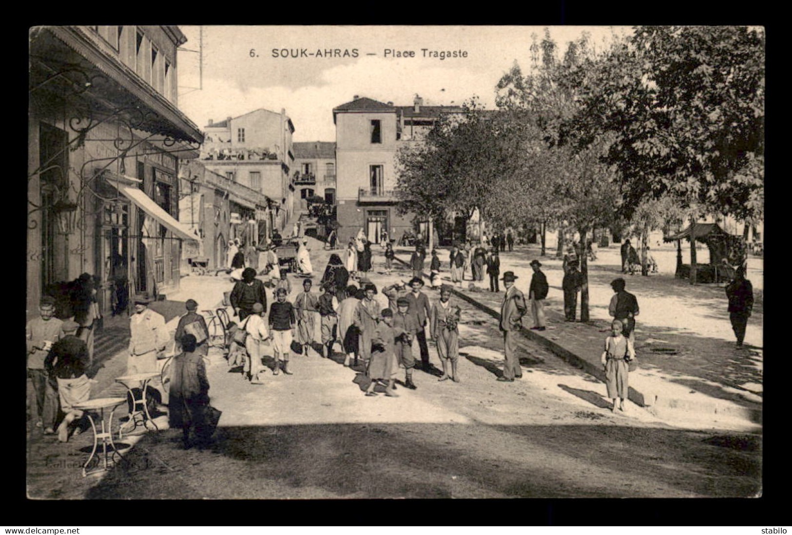 ALGERIE - SOUK-AHRAS - PLACE TRAGASTE - Souk Ahras