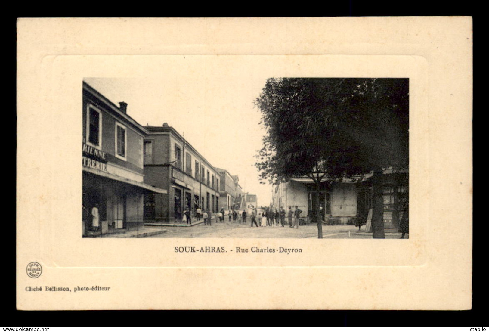 ALGERIE - SOUK-AHRAS - RUE CHARLES DEYRON - Souk Ahras