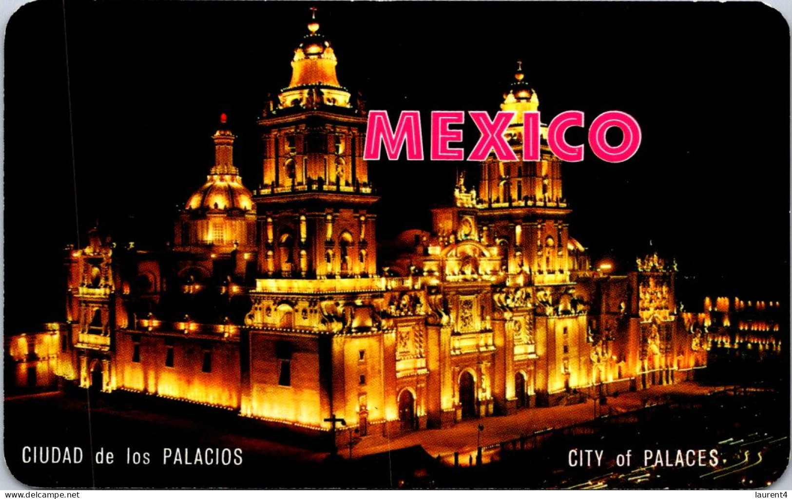 23-4-2024 (2 Z 48) Mexico (posted To France) Ciudad De Los Palacios At Night - Mexique