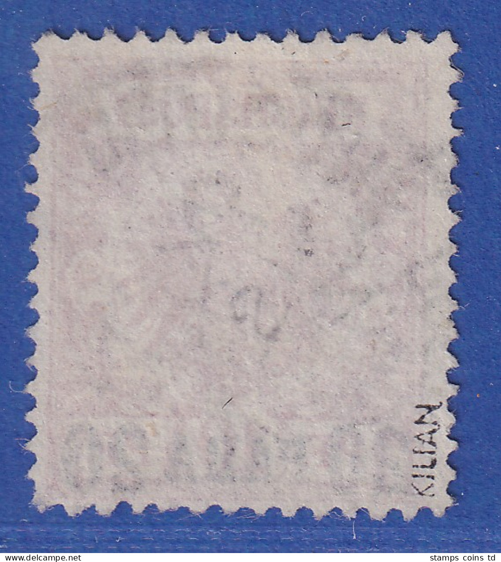 DAP Türkei 20 Para Auf 10 Pfennig Mi.-Nr. 7a Gestempelt 1889 Gpr. KILIAN - Turquia (oficinas)