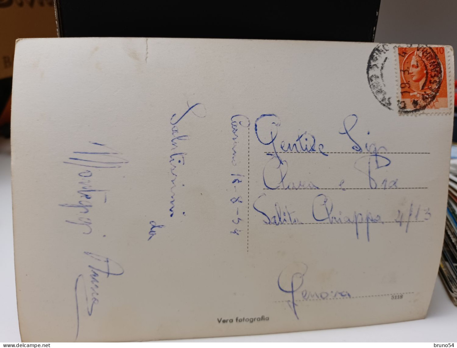 Cartolina Saluti Da Fonte Di Sardigliano,Sardigliana  Provincia Alessandria  1954 - Alessandria
