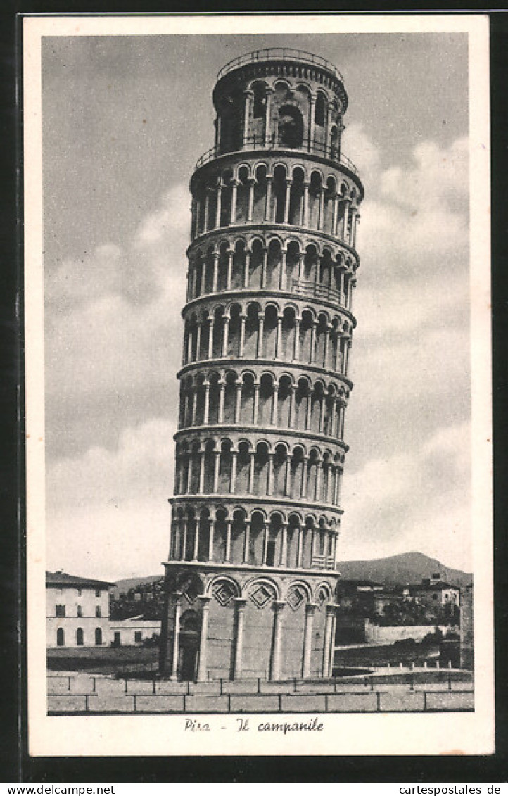 AK Pisa, Il Campanile, La Torre Pendente, Der Schiefe Turm Von Pisa  - Autres & Non Classés