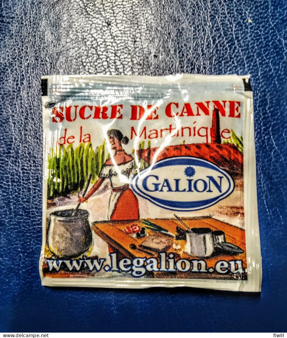 SUCRE DE CANNE GALION MARTINIQUE - Zucchero (bustine)