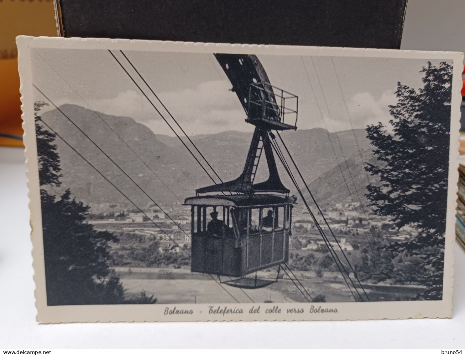 2 Cartoline Bolzano,teleferica Del Colle E Ferrovia Del Renon - Bolzano (Bozen)