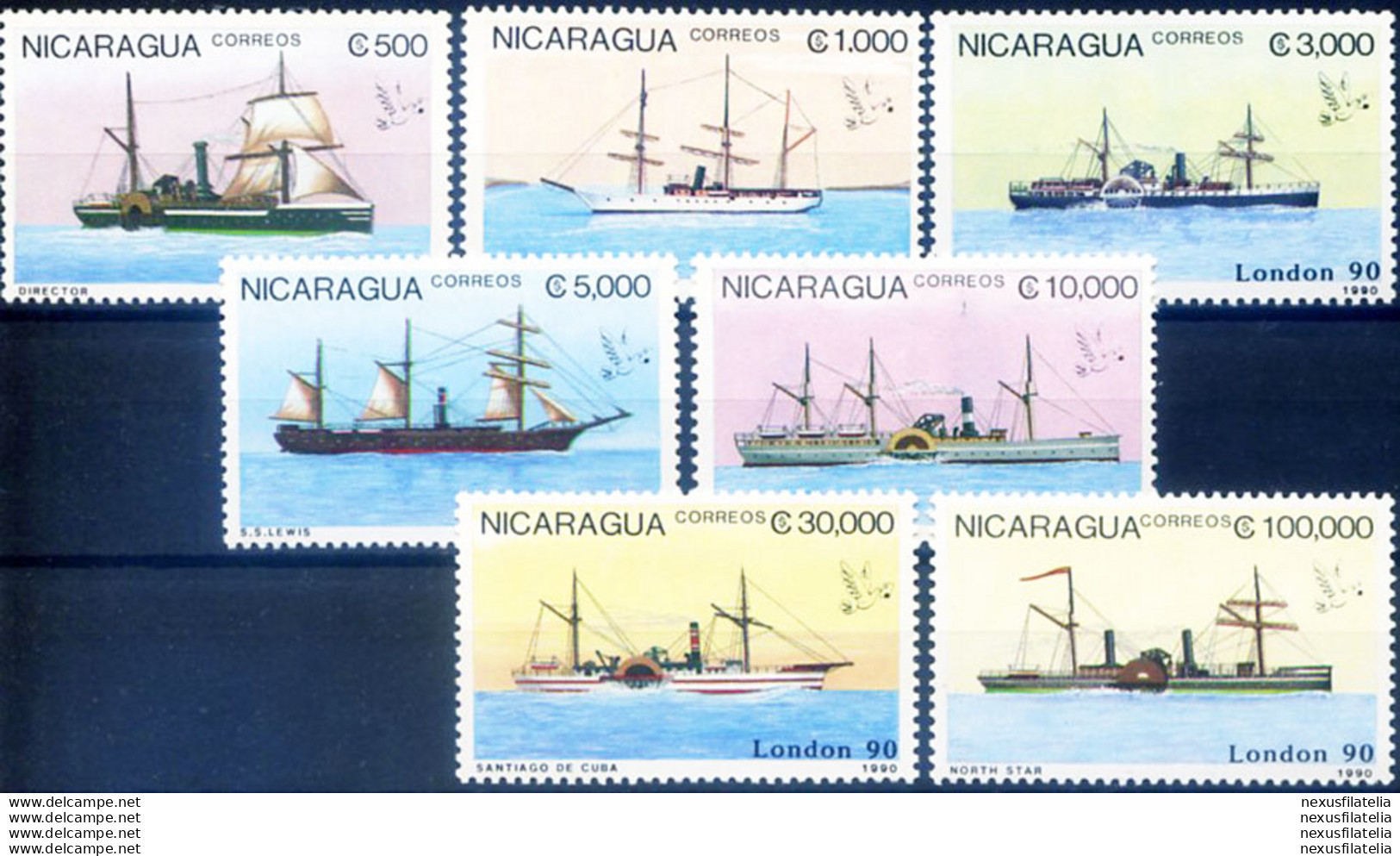 Navi Da Guerra 1990. - Nicaragua