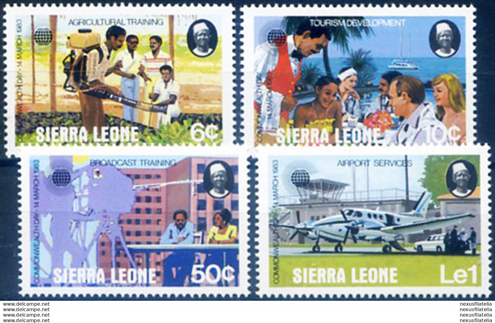 Giornata Del Commonwealth 1983. - Sierra Leone (1961-...)