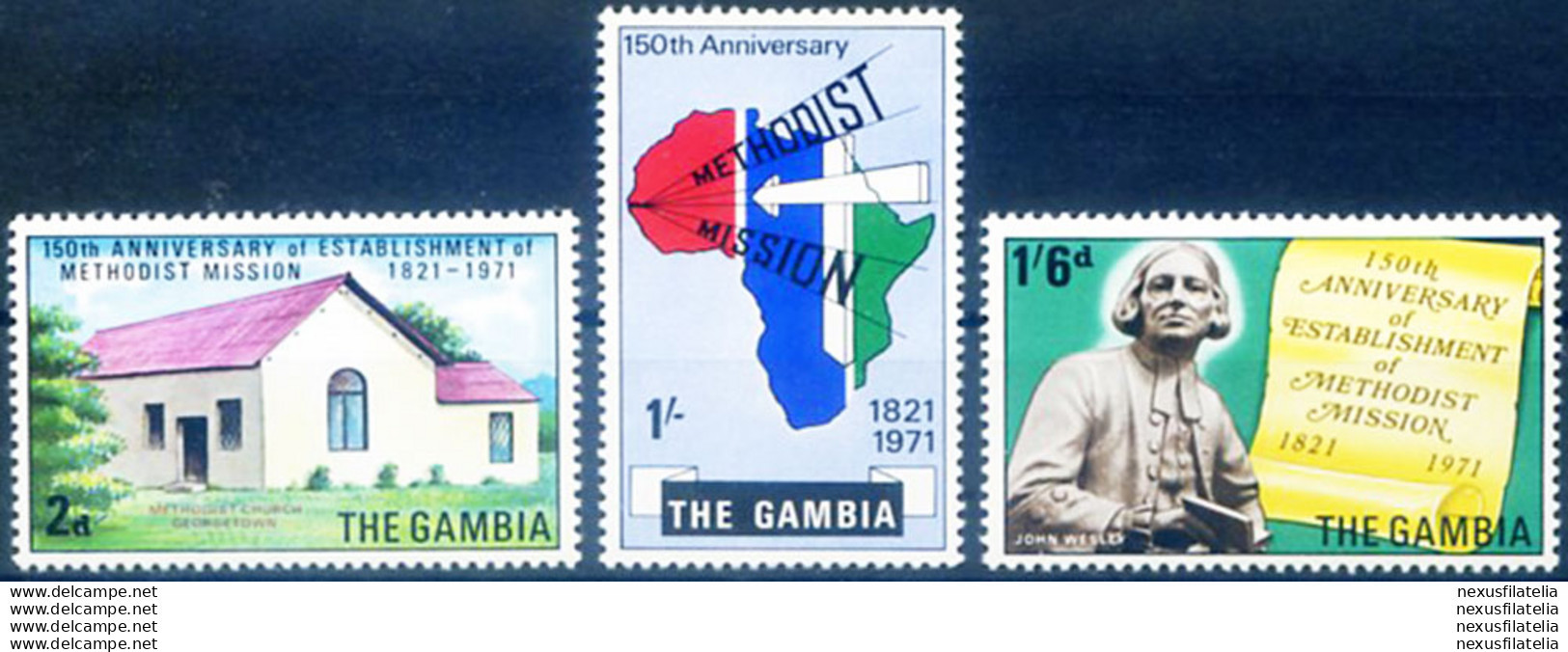 Chiesa Metodista 1971. - Gambia (1965-...)