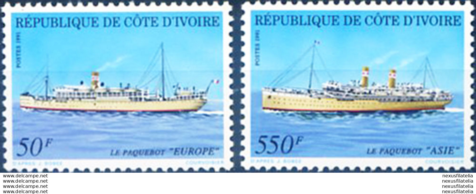 Navi Passeggeri 1991. - Côte D'Ivoire (1960-...)