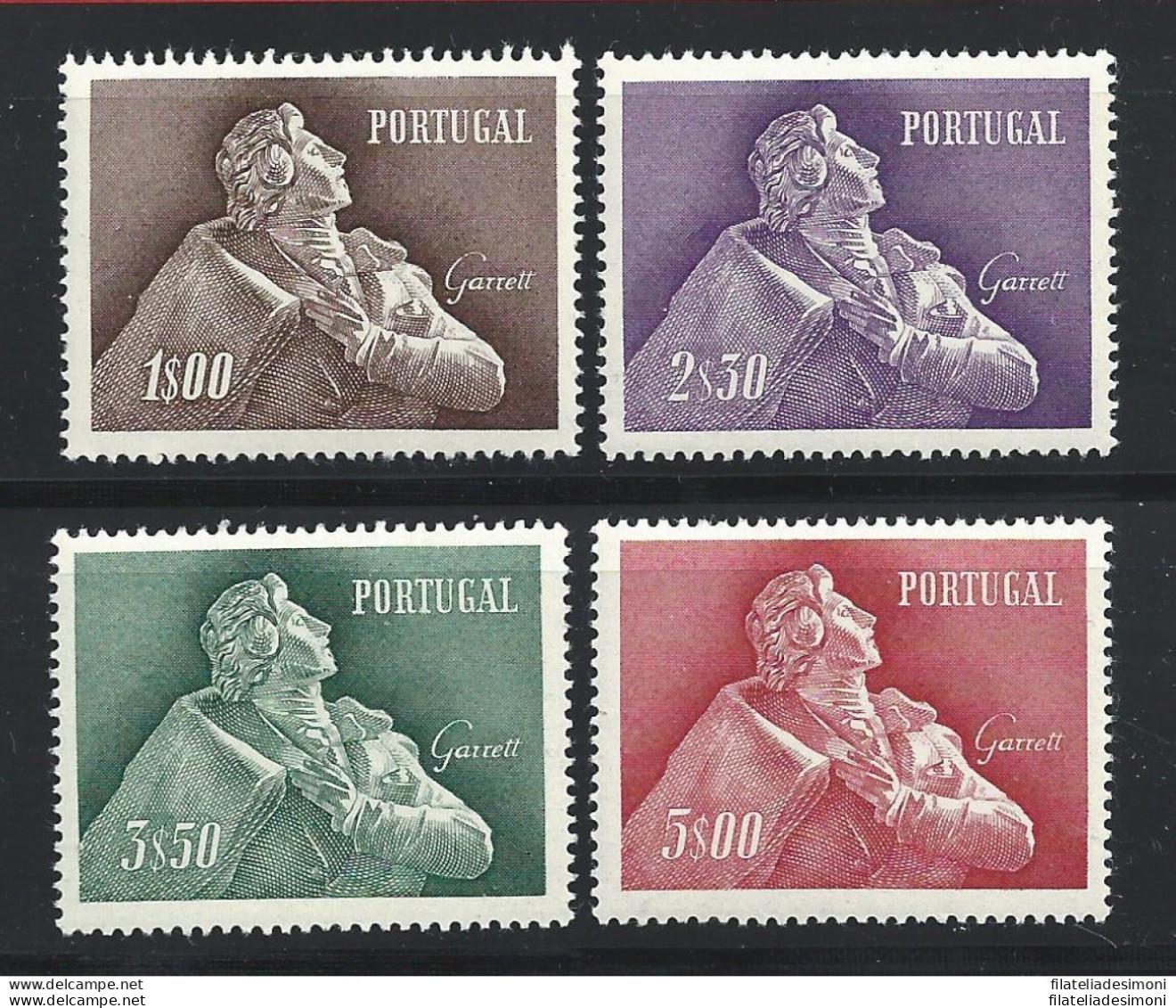 1957 PORTOGALLO  - N° 837/840  4 Valori  MNH/** - Andere & Zonder Classificatie