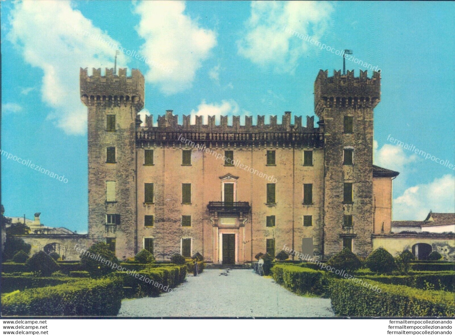 C83 Cartolina  Provincia Di Varese - Cislago Castello Dei Conti Castelbarco - Varese