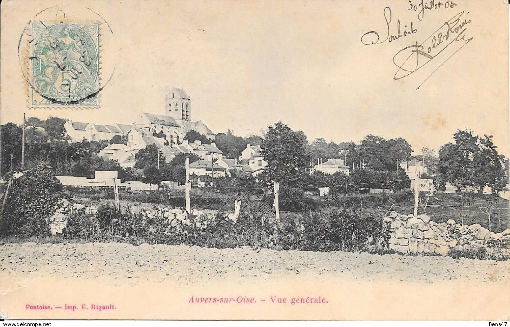 95 Auvers Sur Oise Vue Générale - Auvers Sur Oise