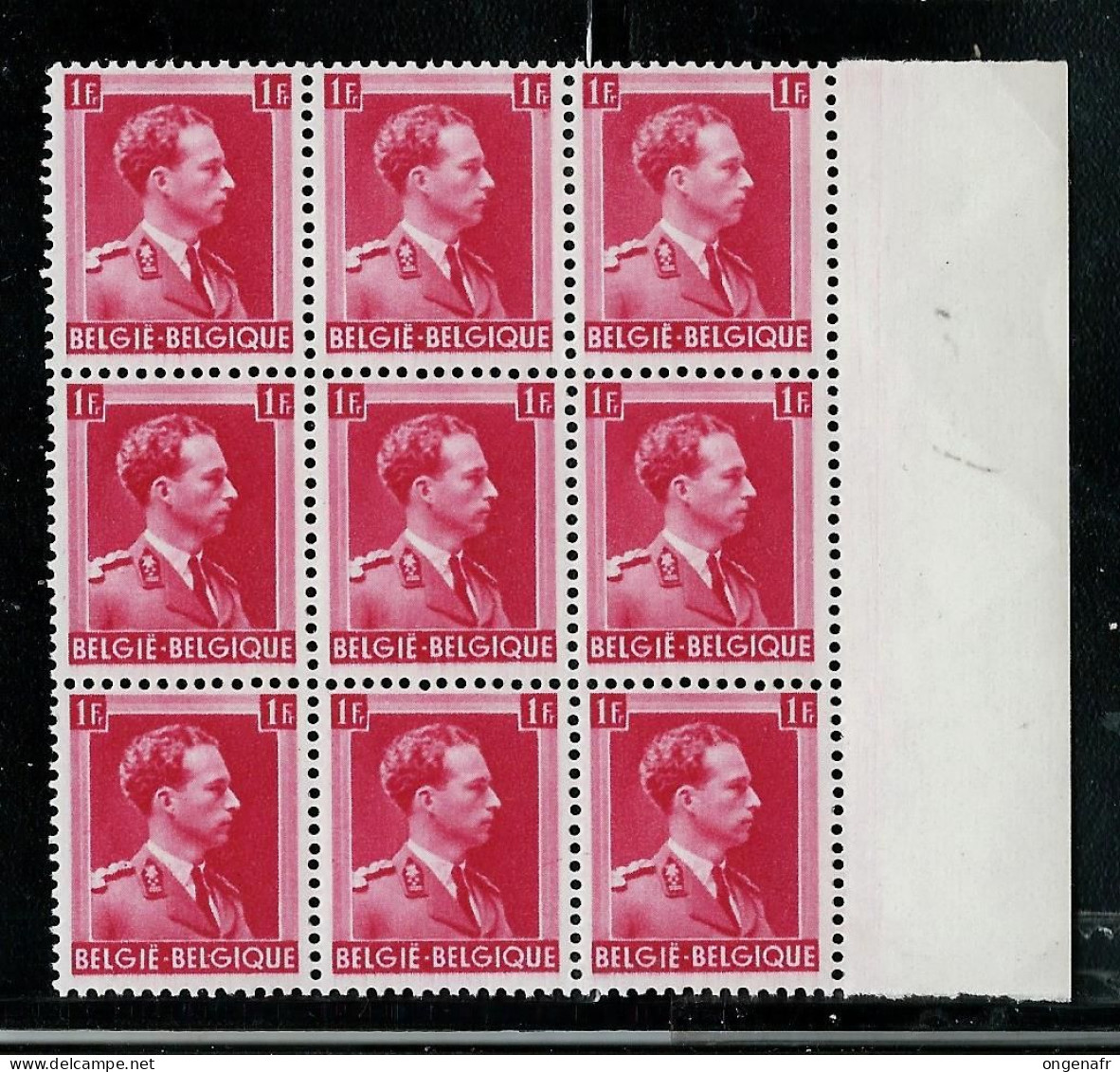 N° 528 - A - B -     Plusieurs Blocs Donc Var. Luppi Soit: 162 Timbres ( ** ) à 20% - 1936-1957 Offener Kragen