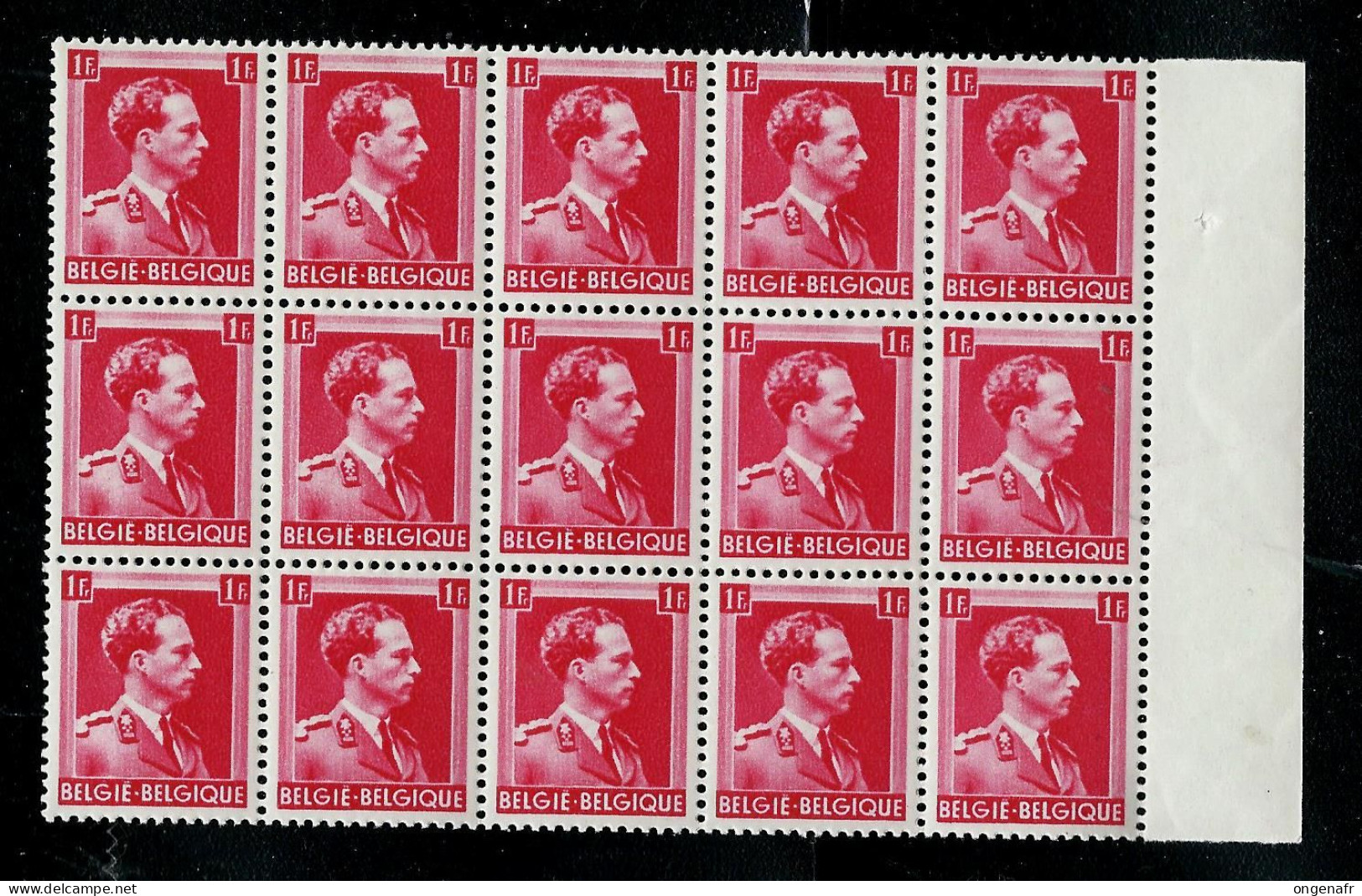 N° 528 - A - B -     Plusieurs Blocs Donc Var. Luppi Soit: 162 Timbres ( ** ) à 20% - 1936-1957 Col Ouvert