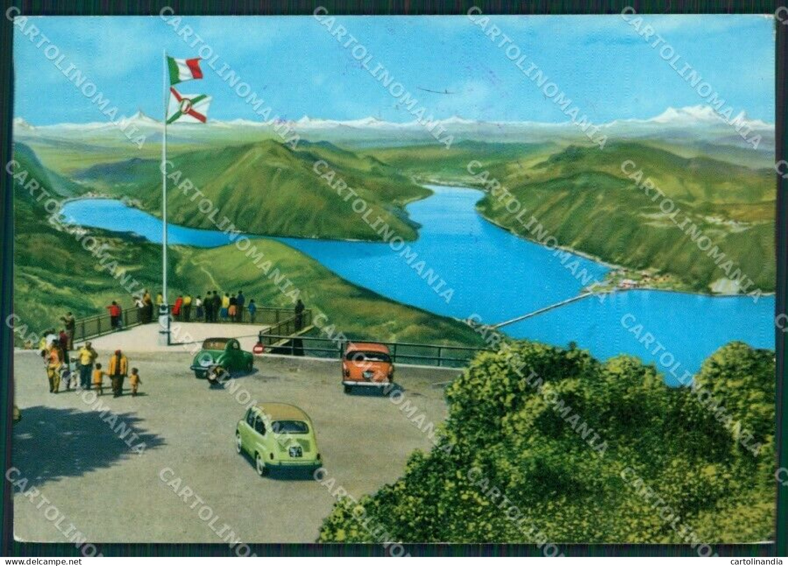 Como Lanzo D'Intelvi Sighignola Lago Di Lugano Auto Foto FG Cartolina KB2994 - Como