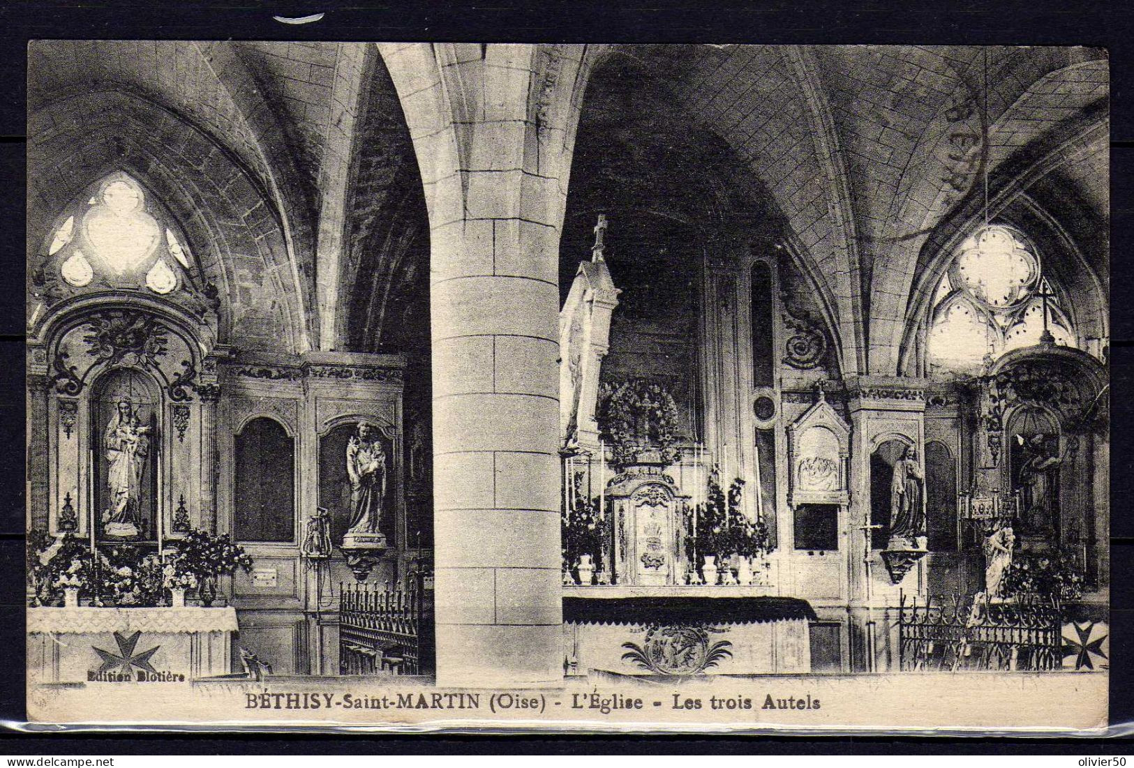 Bethis-Saint-Martin - Oise - L'Eglise - Les Trois Autels - Ploemeur