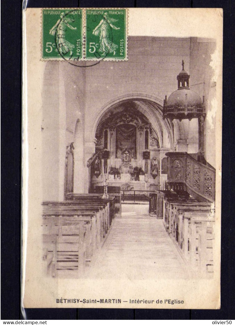 Bethis-Saint-Martin - Oise - Interieur De L'Eglise - Plömeur