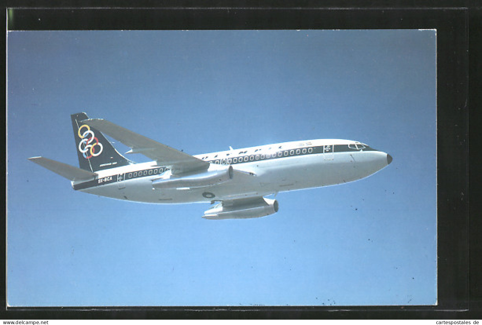 AK Fluggesellschaft Olympic Airline, Flugzeug Boeing 737  - 1946-....: Era Moderna