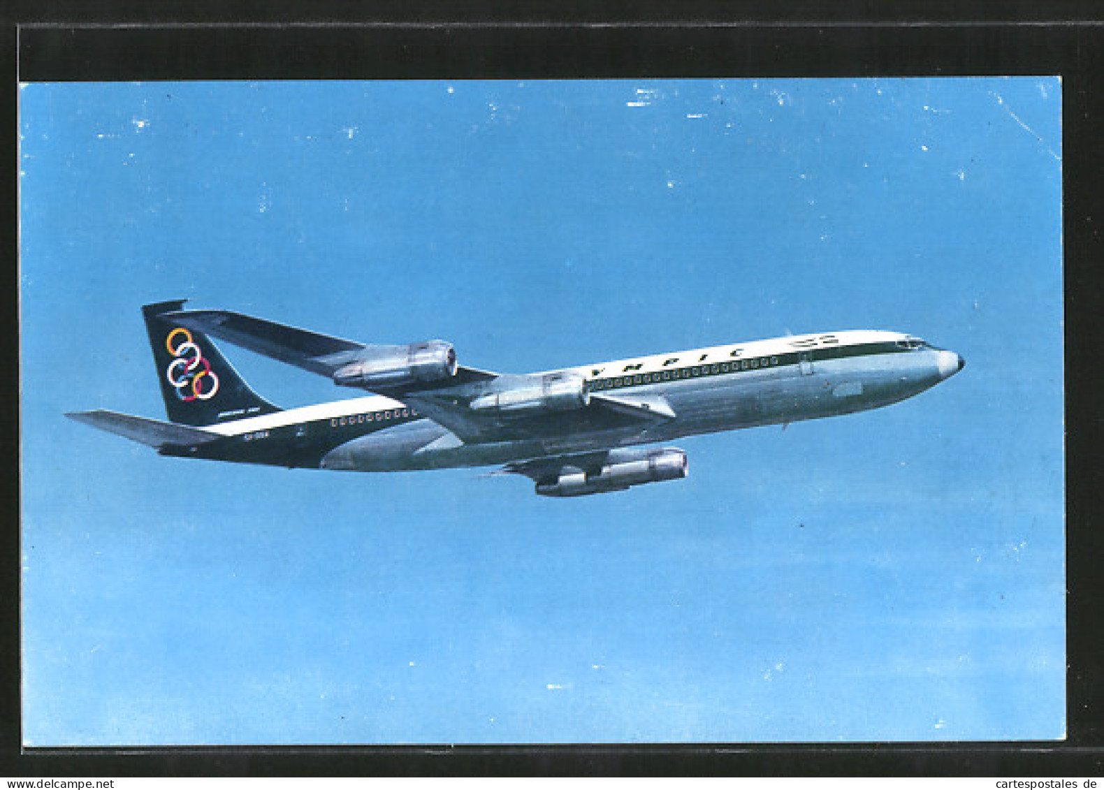 AK Fluggesellschaft Olympic Airlines, Flugzeug Boeing 707  - 1946-....: Era Moderna