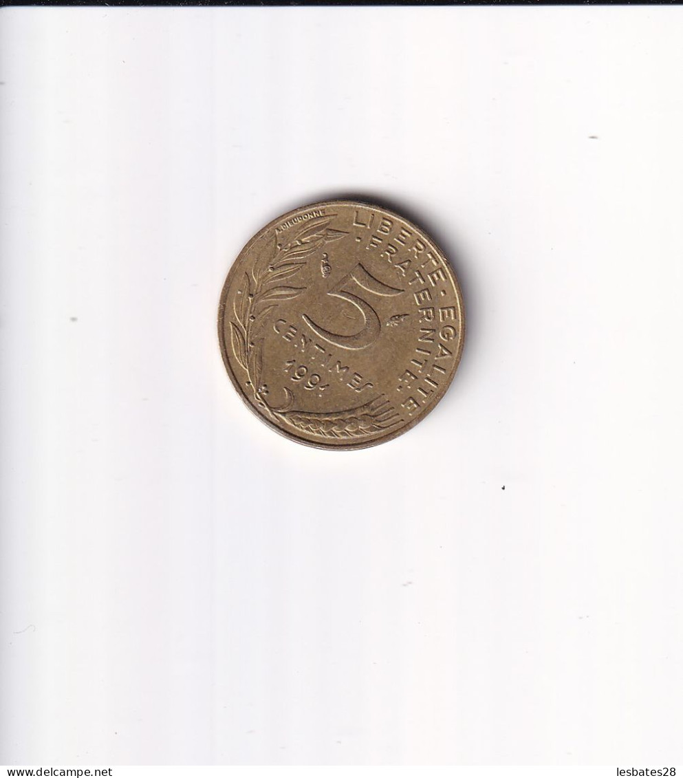 5 Centimes  FRANCS 1975  FRANCE  -  (Avril 2024-classeur) - 5 Centimes