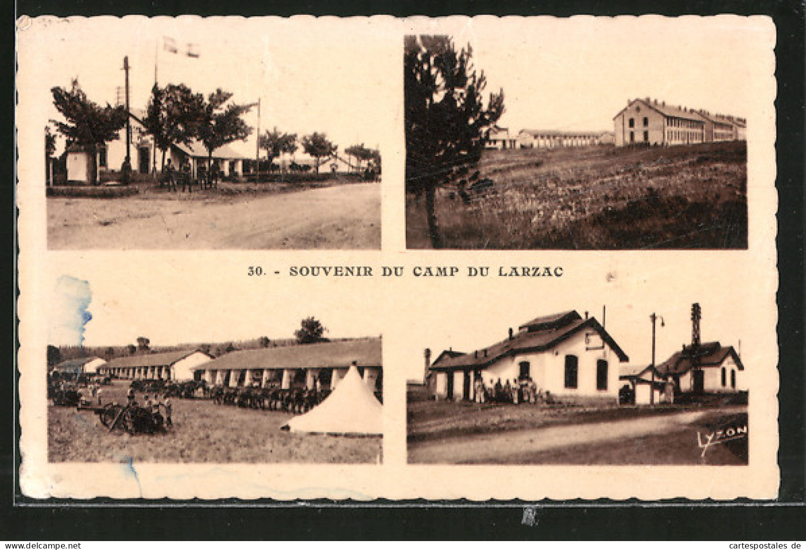 CPA La Cavalerie, Camp Du Larzac  - La Cavalerie