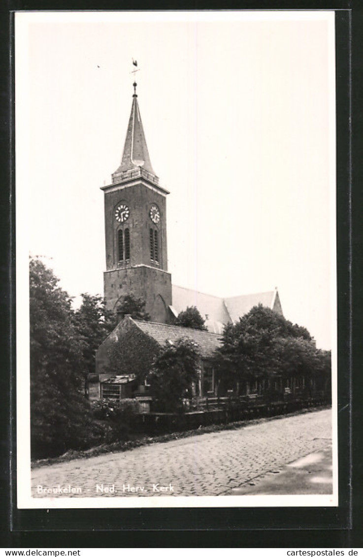 AK Breukelen, Strasse An Der Kirche  - Breukelen