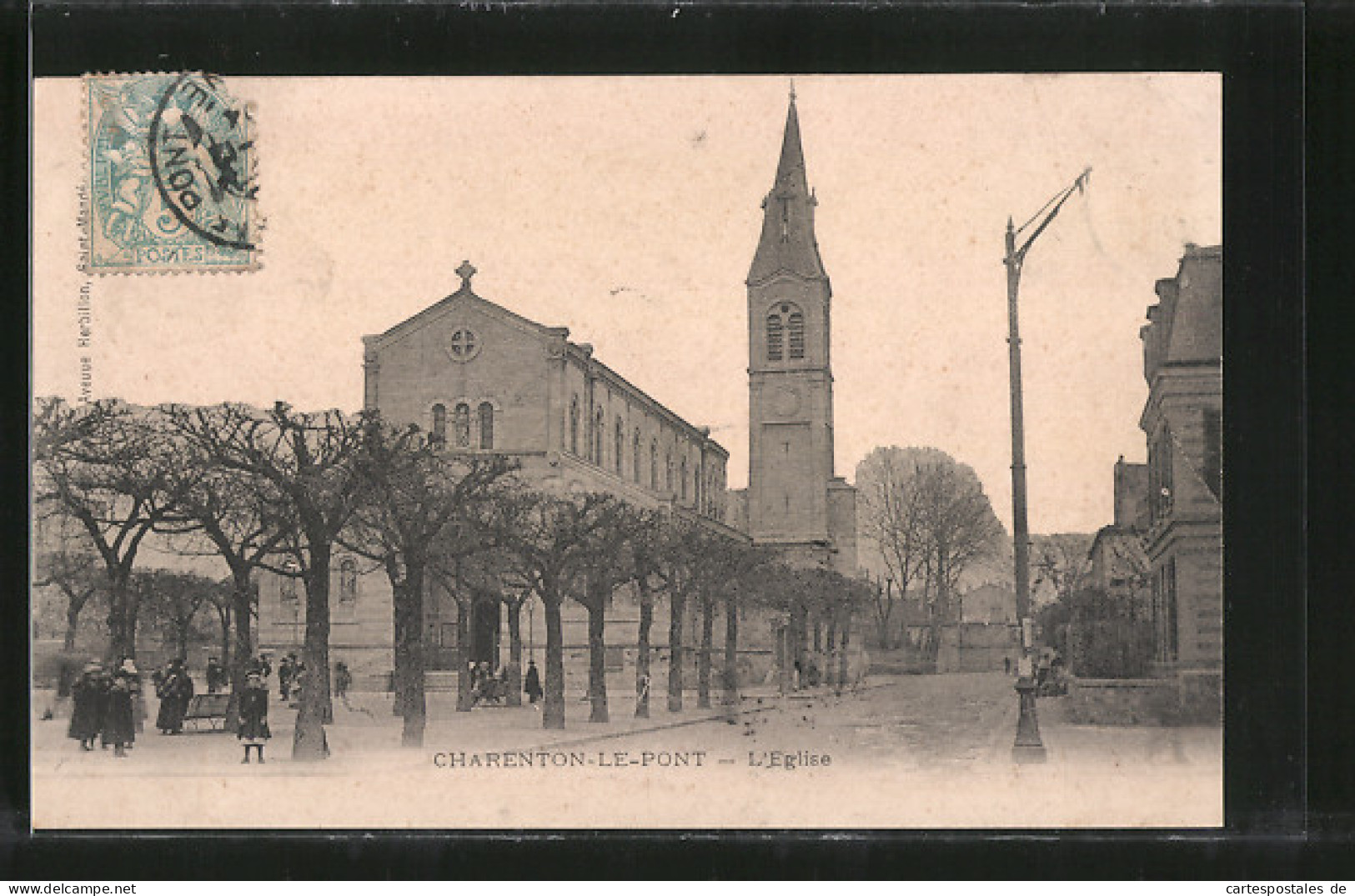 CPA Charenton-le-Pont, L`Eglise  - Charenton Le Pont