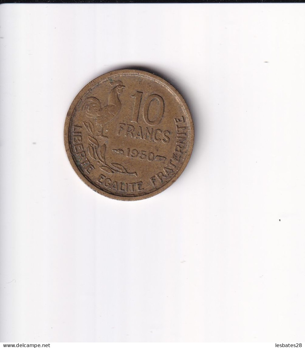 10 Centimes  FRANCS 1950  FRANCE  -  (Avril 2024-classeur) - 10 Centimes