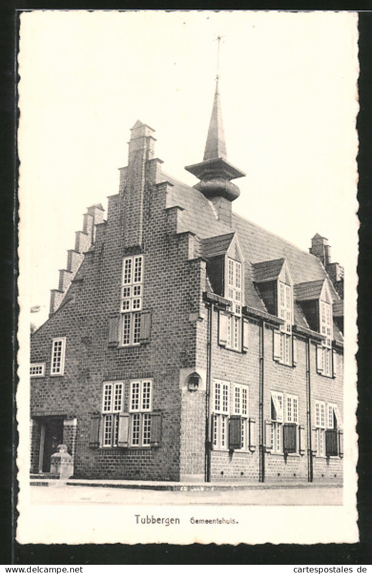 AK Tubbergen, Gemeentehuis, Partie Am Gemeindehaus  - Tubbergen