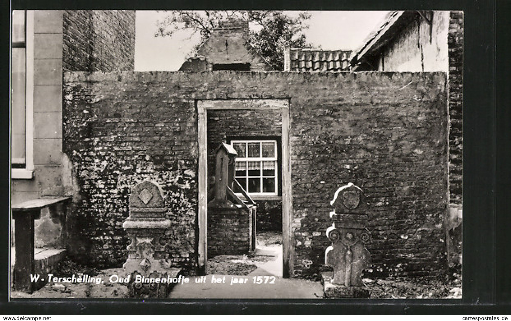 AK West-Terschelling, Oud Binnenhofje Uit Het Jaar 1572  - Other & Unclassified