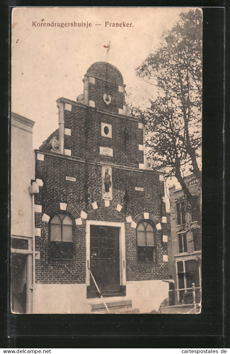 AK Franeker, Korendragershuisje, Altes Haus  - Franeker