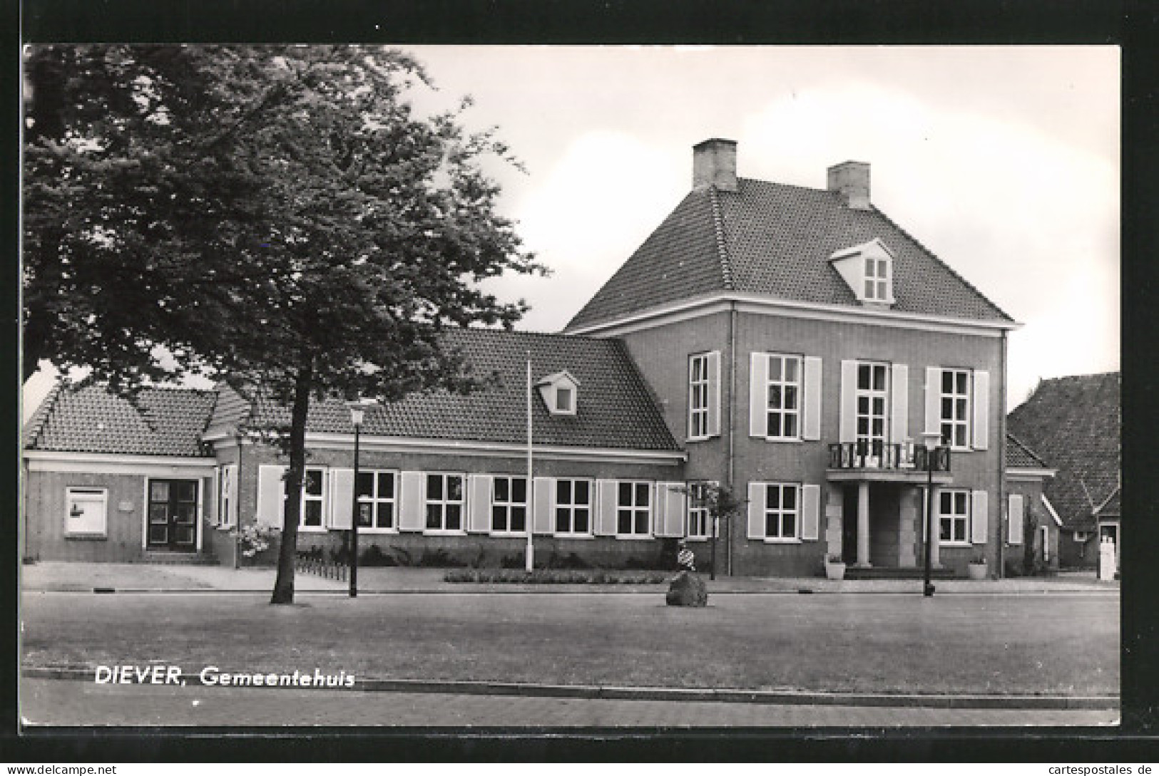 AK Diever, Gemeentehuis, Rathaus  - Other & Unclassified