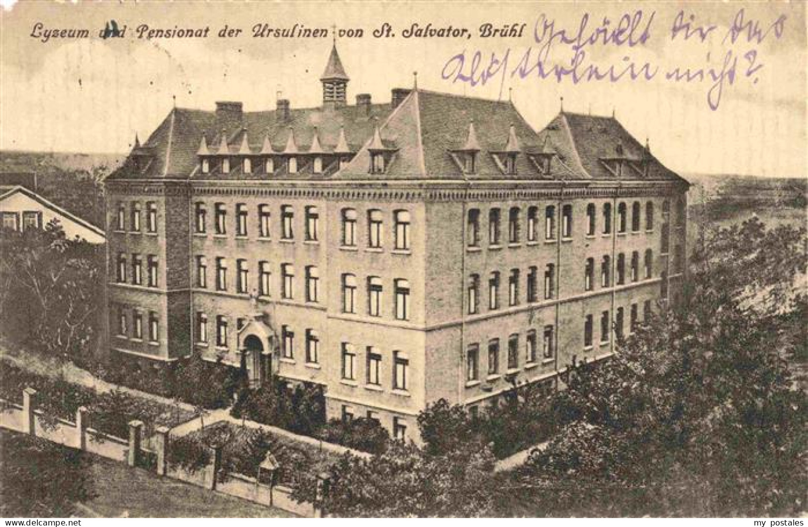 73972329 BRueHL__Rheinland Lyzeum Und Pensionat Der Ursulinen Von St. Salvator - Brühl