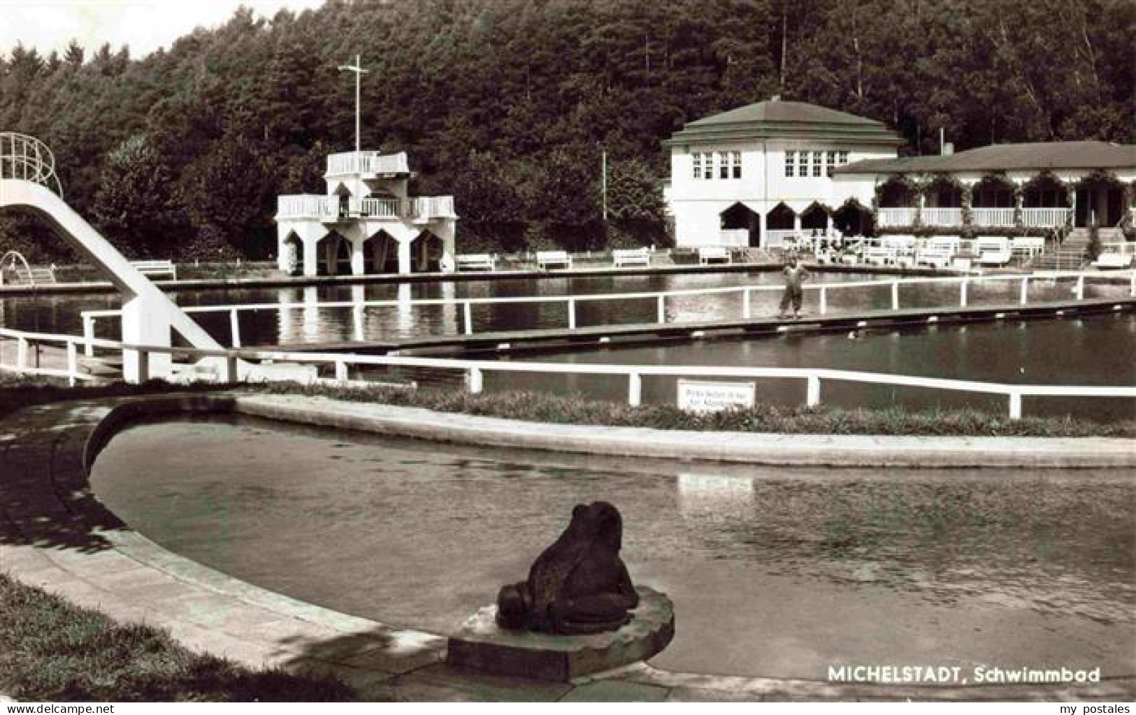 73972306 Michelstadt Schwimmbad Freibad - Michelstadt