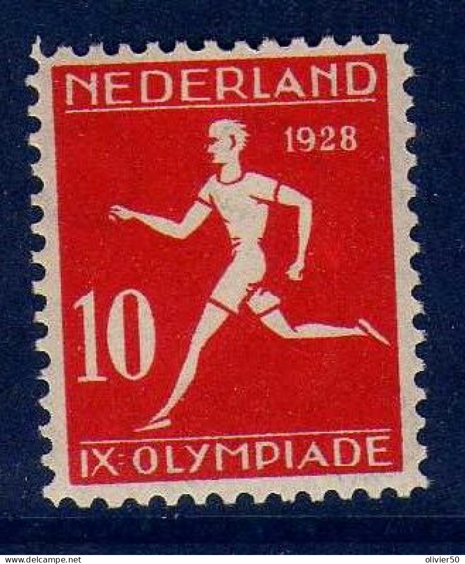 Pays-Bas -  1928 -9eme Jeux Olympiques D'Amsterdam -  10 C. Course A Pied  - Neuf* - MH - Neufs