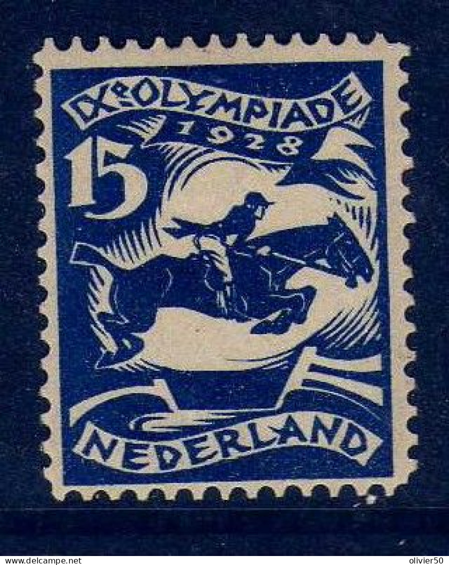 Pays-Bas -  1928 -9eme Jeux Olympiques D'Amsterdam -  15 C. Equitqtion  - Neuf* - MH - Ungebraucht